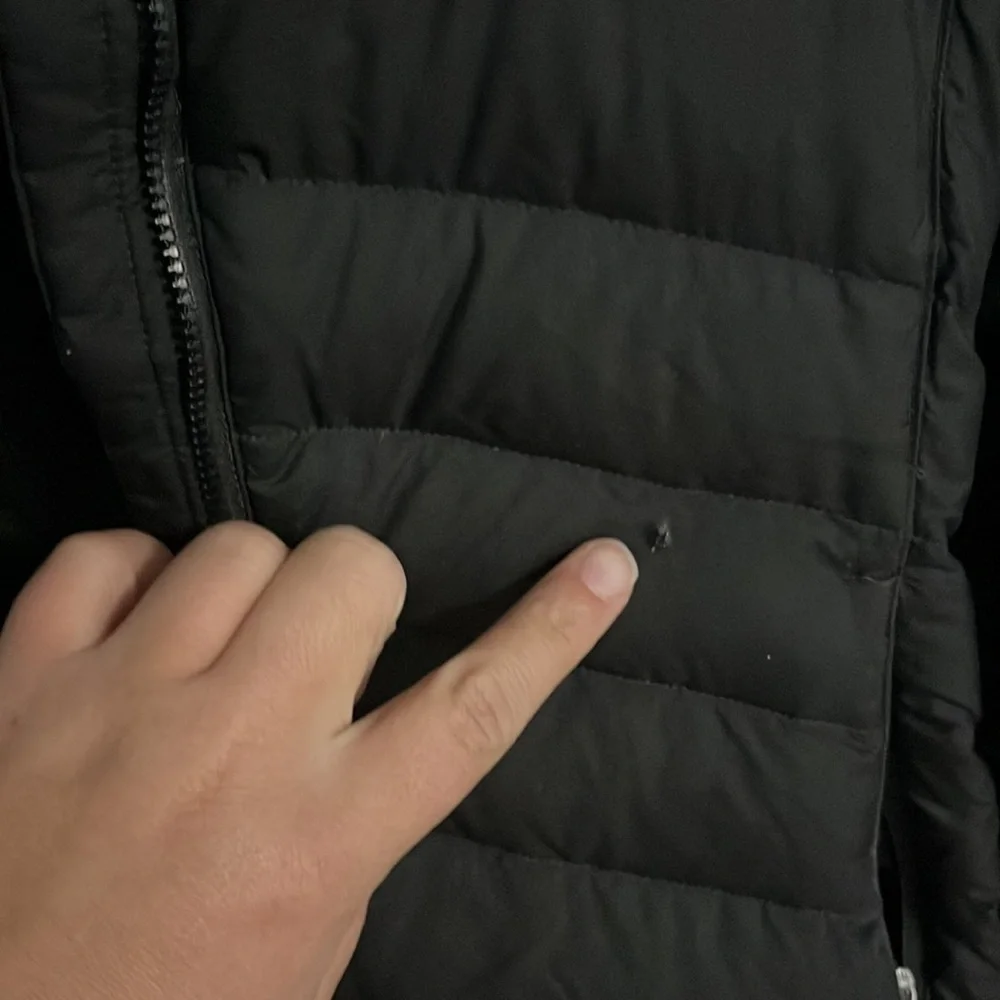 Marmot Puffer Jacket 700 Down Filled Black Size XS